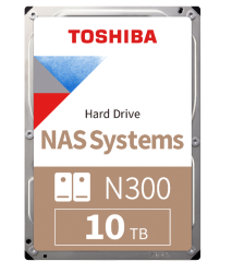 Toshiba - 10TB TOSHIBA N300 7200RPM SATA 256MB HDWG11AUZSVA