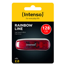 128GB USB2.0 3502491 Rainbow Line INTENSO - Thumbnail
