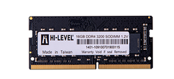 Hilevel - 16GB DDR4 3200Mhz SODIMM 1.2V HLV-SOPC25600D4/16G HI-LEVEL