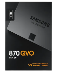 1TB SAMSUNG 870 QVO MZ-77Q1T0BW SSD - Thumbnail