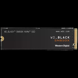 1TB WD BLACK SN850X M.2 NVMe 7300/6300MB/s WDS100T2X0E SSD - Thumbnail