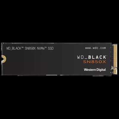 1TB WD BLACK SN850X M.2 NVMe 7300/6300MB/s WDS100T2X0E SSD