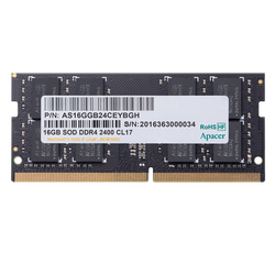 Apacer - Apacer 16GB (1x16GB) 3200Mhz CL22 DDR4 Notebook SODIMM Ram (ES.16G21.GSH)