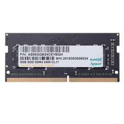 Apacer - Apacer 8GB (1x8GB) 3200Mhz CL22 DDR4 Notebook SODIMM Ram (ES.08G21.GSH)