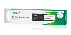 Apacer - Apacer AP512GAS2280P4X-1 512 GB 2100-1500 MB/s M.2 PCIe Gen3x4 SSD
