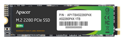 Apacer - Apacer AS2280P4X-1 1TB 2100-1700 MB/s M.2 PCIe Gen3x4 SSD AP1TBAS2280P4X-1