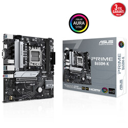 Asus - ASUS PRIME B650M-K DDR5 6400+(OC) HDMI VGA M.2 AM5
