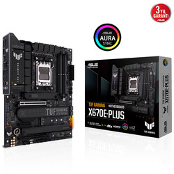 Asus - ASUS TUF GAMING X670E-PLUS 6400Mhz(OC) DDR5 M.2 ATX AM5