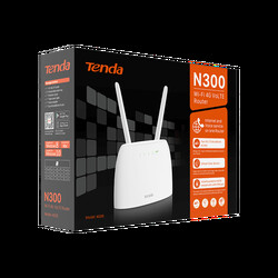 Tenda - TENDA 4G06 N300 Wi-Fi 4G VoLTE Router